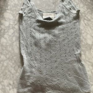 Calvin Klein for Bergdorf Goodman Cashmere Tank